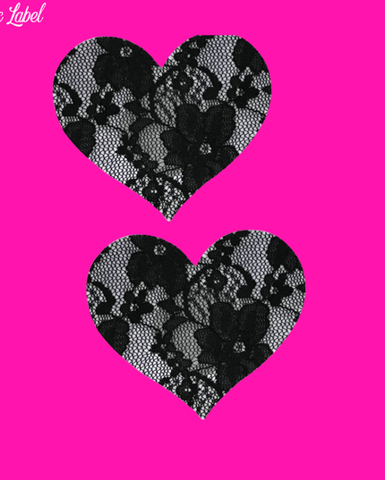 Lace - Pasties (Heart)
