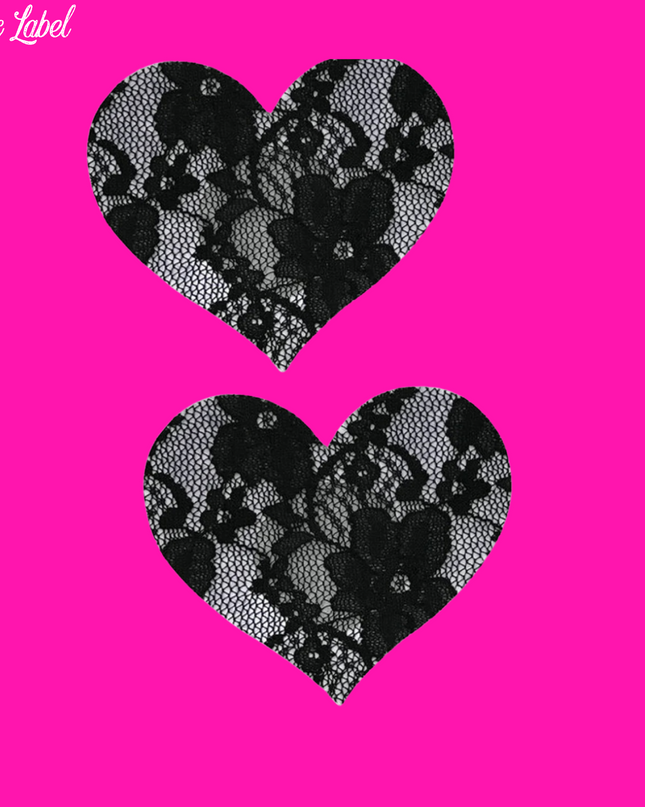 Lace - Pasties (Heart)