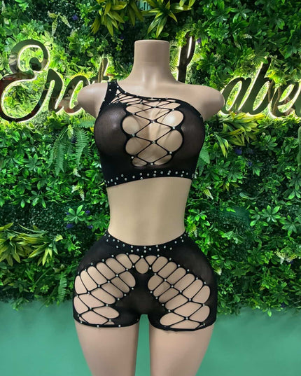 Main Star- Short Set (Black)
