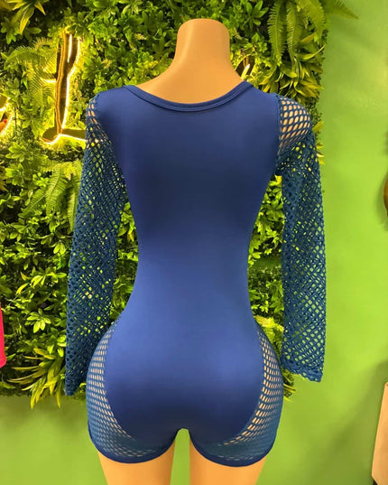 Bar Babe- Bottle Girl Outfit (Blue)