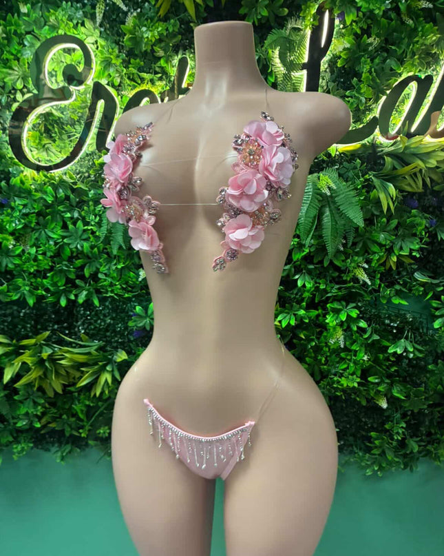 Bankroll Barb- Floral (Pink)