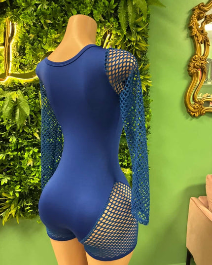 Bar Babe- Bottle Girl Outfit (Blue)