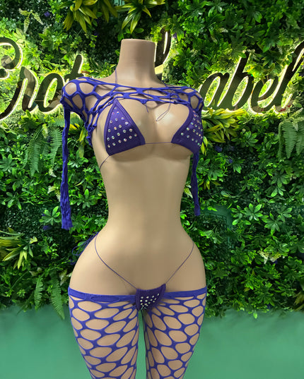 Plain Jane - Bikini Set (Purple)