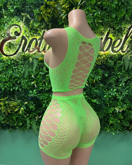 Fly Vixen- Short Set (Neon)