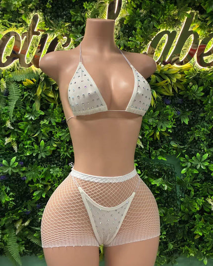 Hot Take MicroBikini (White)