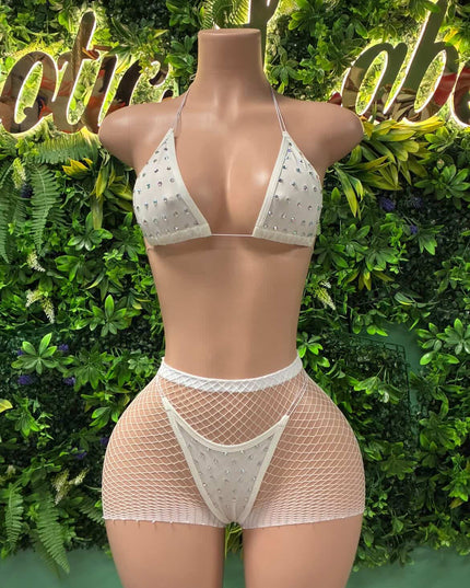 Hot Take MicroBikini (White)