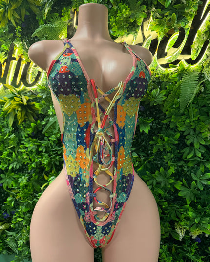 Boss Chick- Backless bodysuit (S-L)