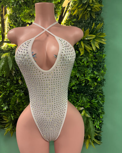 Big Biz Bling playsuit- Snow White