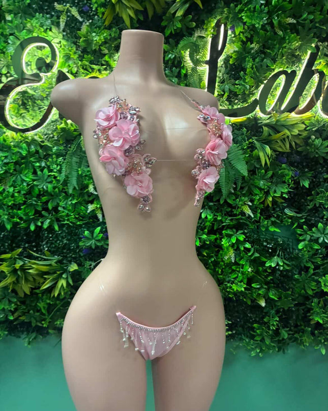 Bankroll Barb- Floral (Pink)