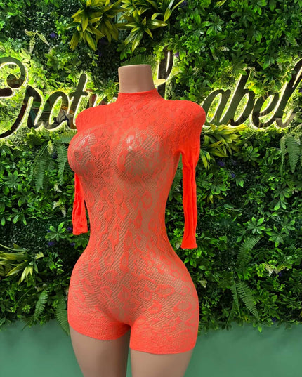 Ariel Baddie - Romper (Orange)