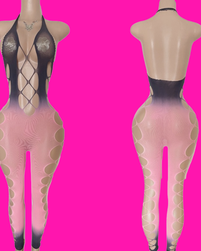 Dark Berries- Playsuit