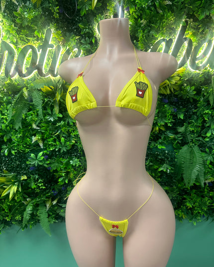 Real life snack-  Microbikini (Yellow)