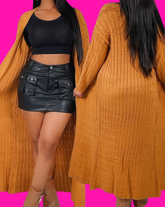 Classic Cardigan (Caramel)