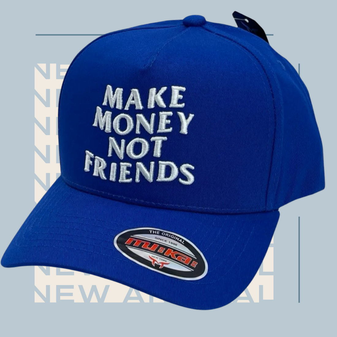 Make Money- Trucker Hat (Royal)