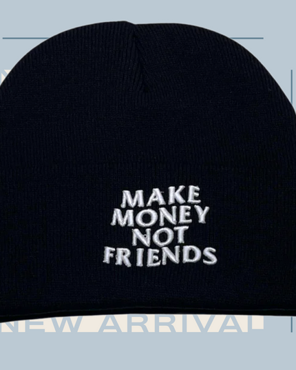 Make Money- Beanie (Black)