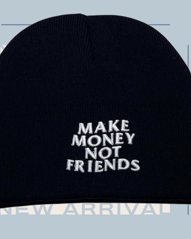 Make Money- Beanie (Black)