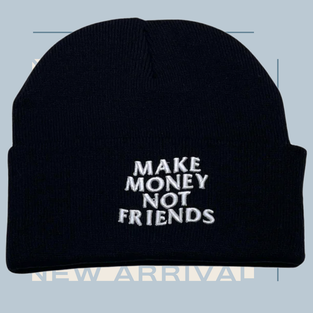 Make Money- Beanie (Black)