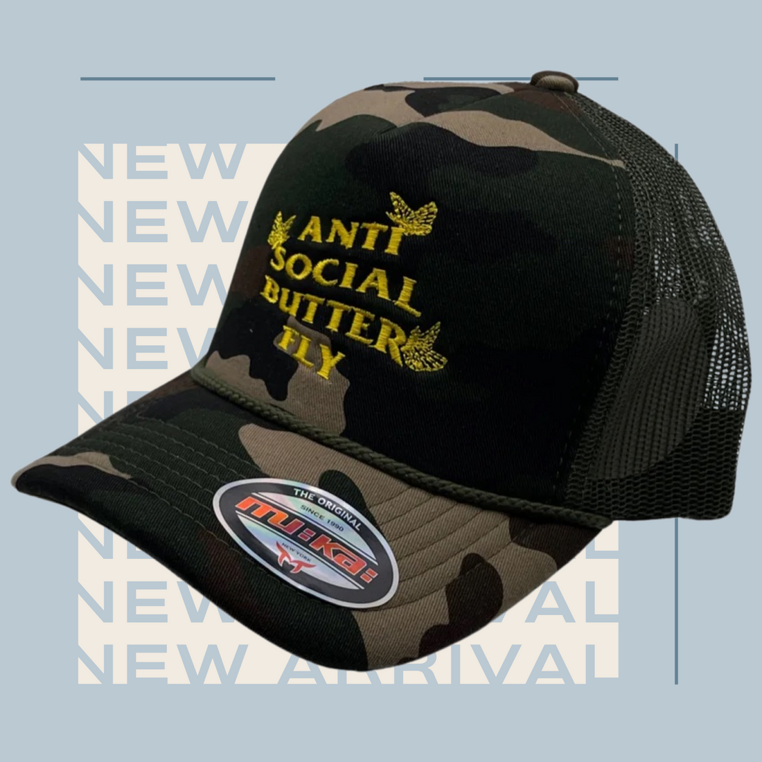 Anti- Trucker Hat (Black)
