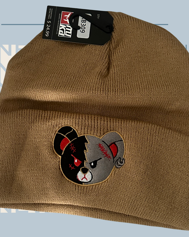 Civilized Bear - Beanie (Tan)