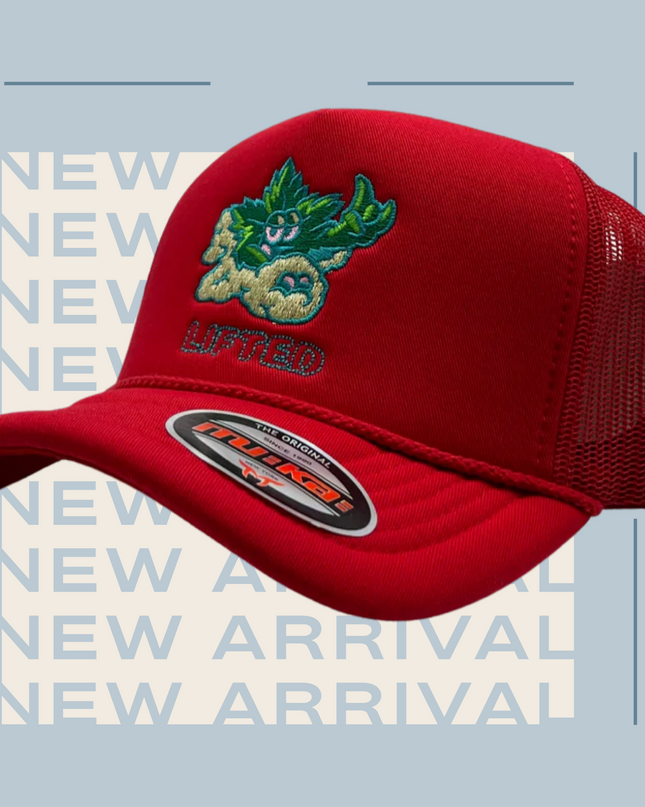 Lifted- Trucker Hat (Red)