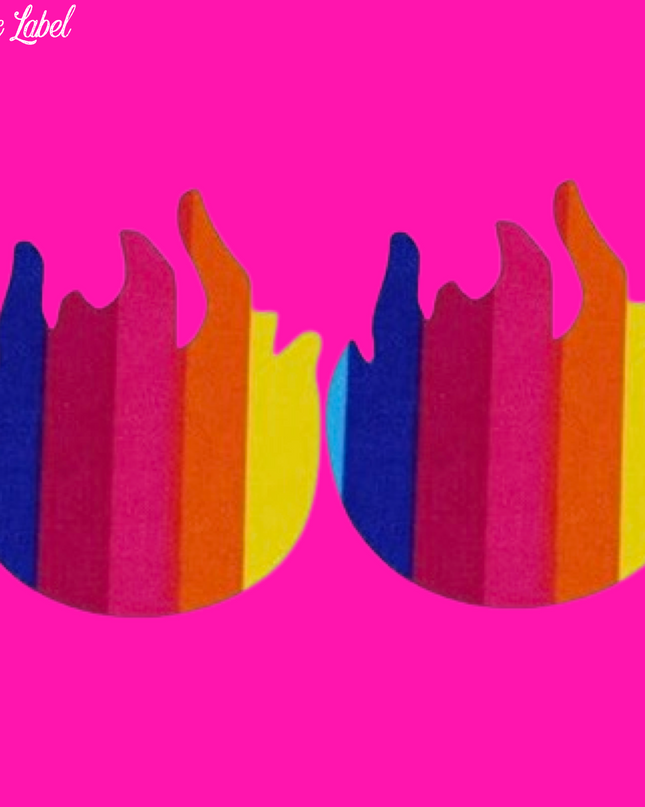 Candy Girl- Hot Flame Pasties