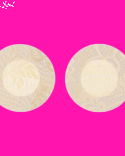 Nude Sheer Lace Pasties - Circle