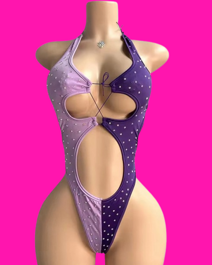 Two of a Kind- Bodysuit (Lavender)