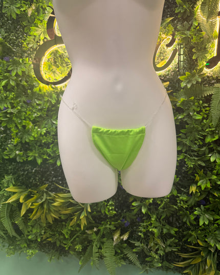 Big Kitty Clear String - T bar thong’s (Jolly Rancher)