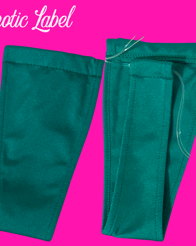 Classic Clear String - T bar thong’s (Hunter Green)