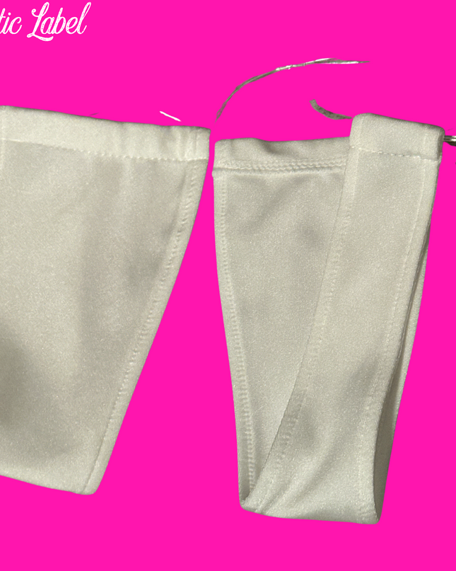 Classic Clear String - T bar thong’s (Snow White)