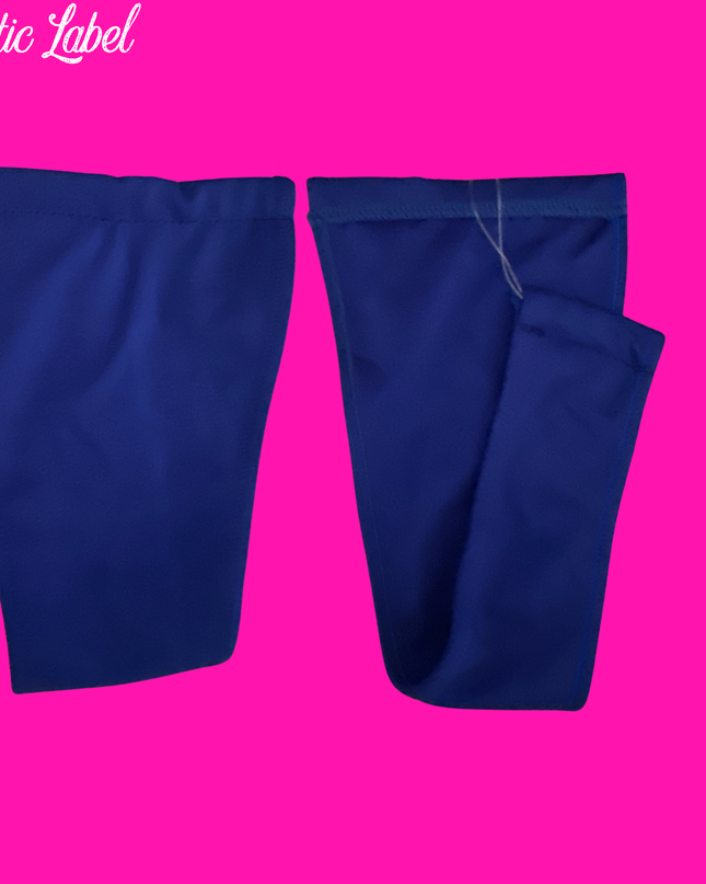 Big Kitty Clear String - T bar thong’s (Royal Blue)