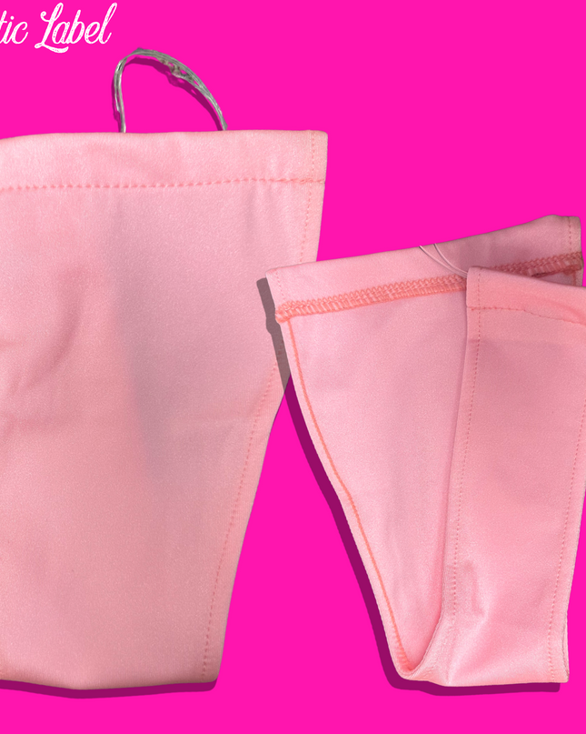 Big Kitty Clear String - T bar thong’s (Light Peach)