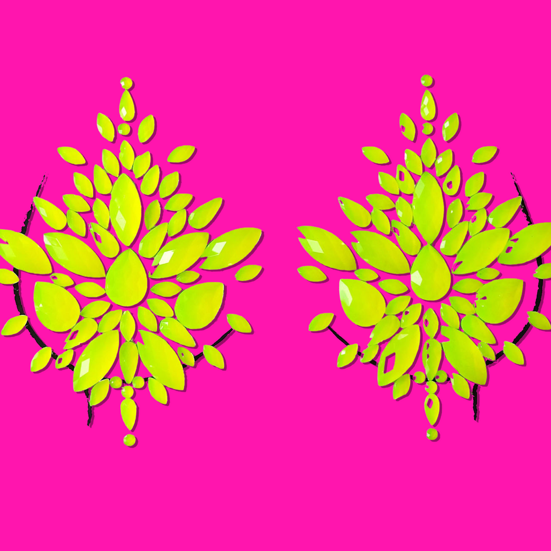 Bling Pasties- Neon (Stoned)