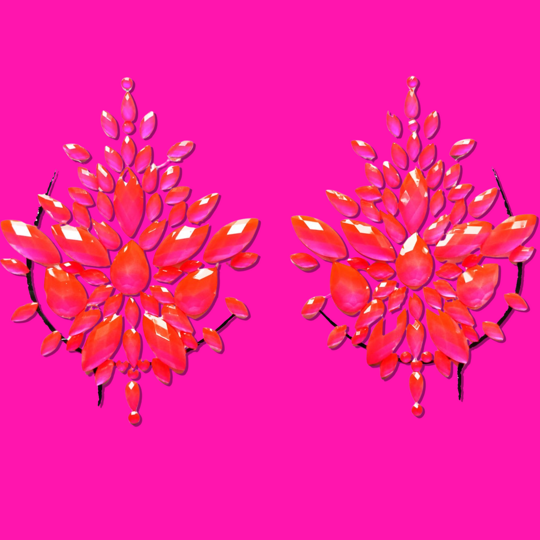 Bling Pasties- Pink (Stoned)