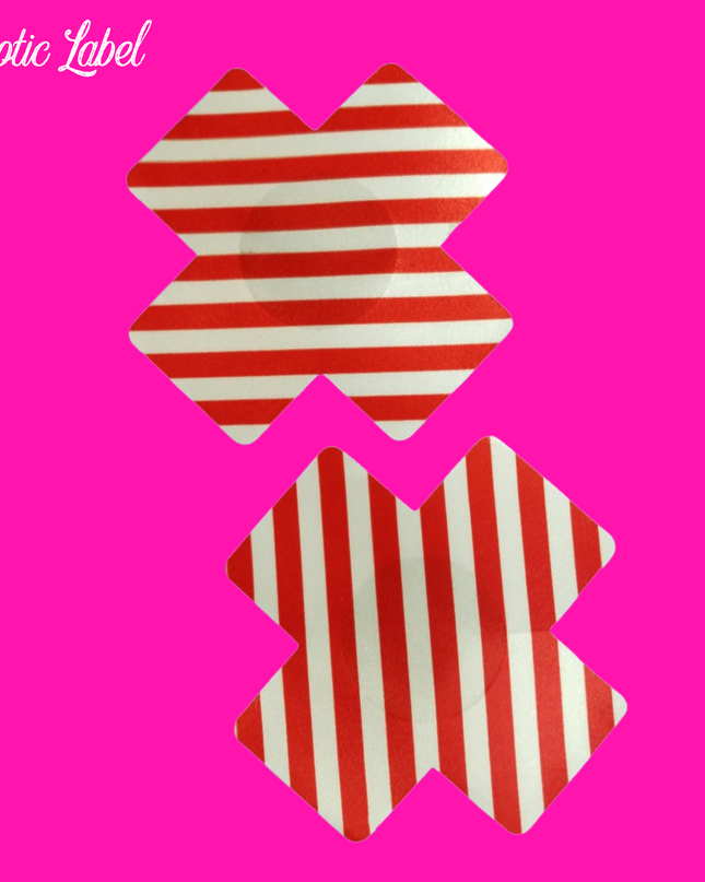 Red & White XX-  Pasties