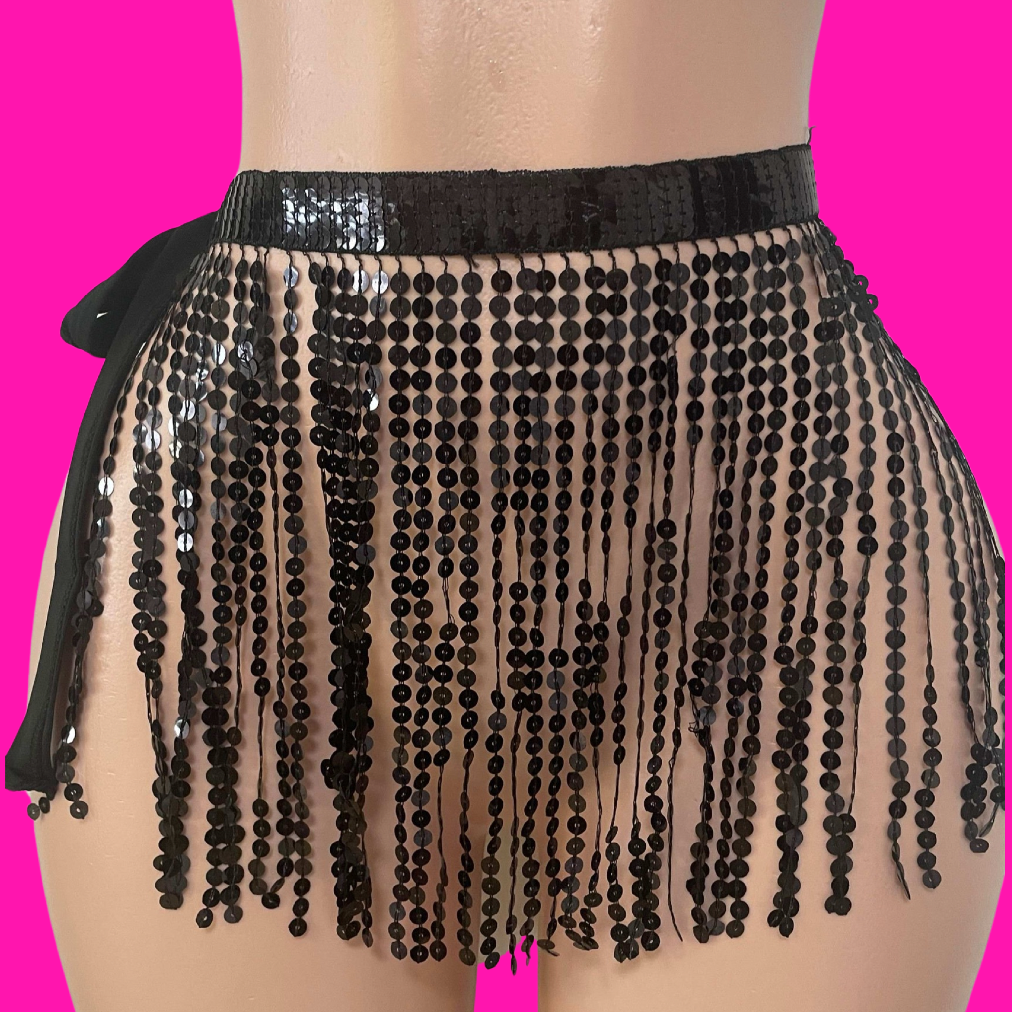 Shakira- Thong Coverup (Black)