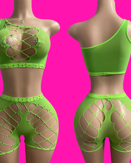 Main Star- Short Set (Green)