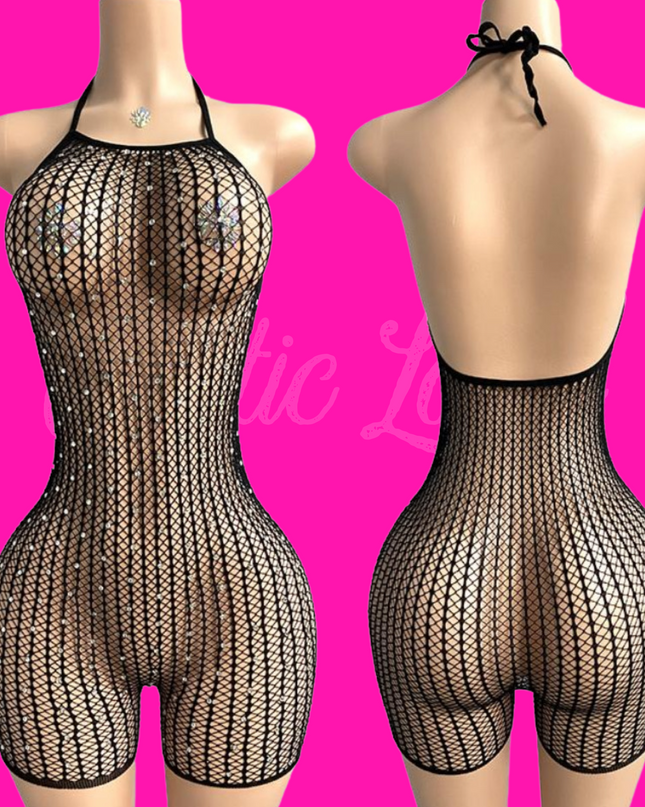 Lollipop - Black Romper