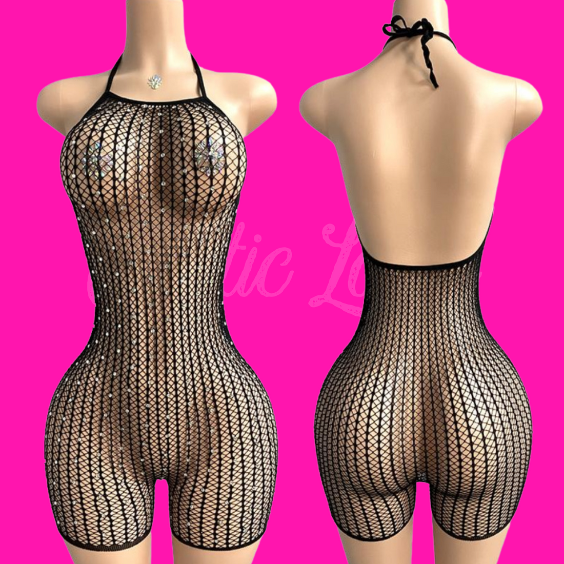 Lollipop - Black Romper