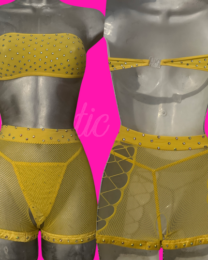 Royalty HT -Short Set (Yellow)