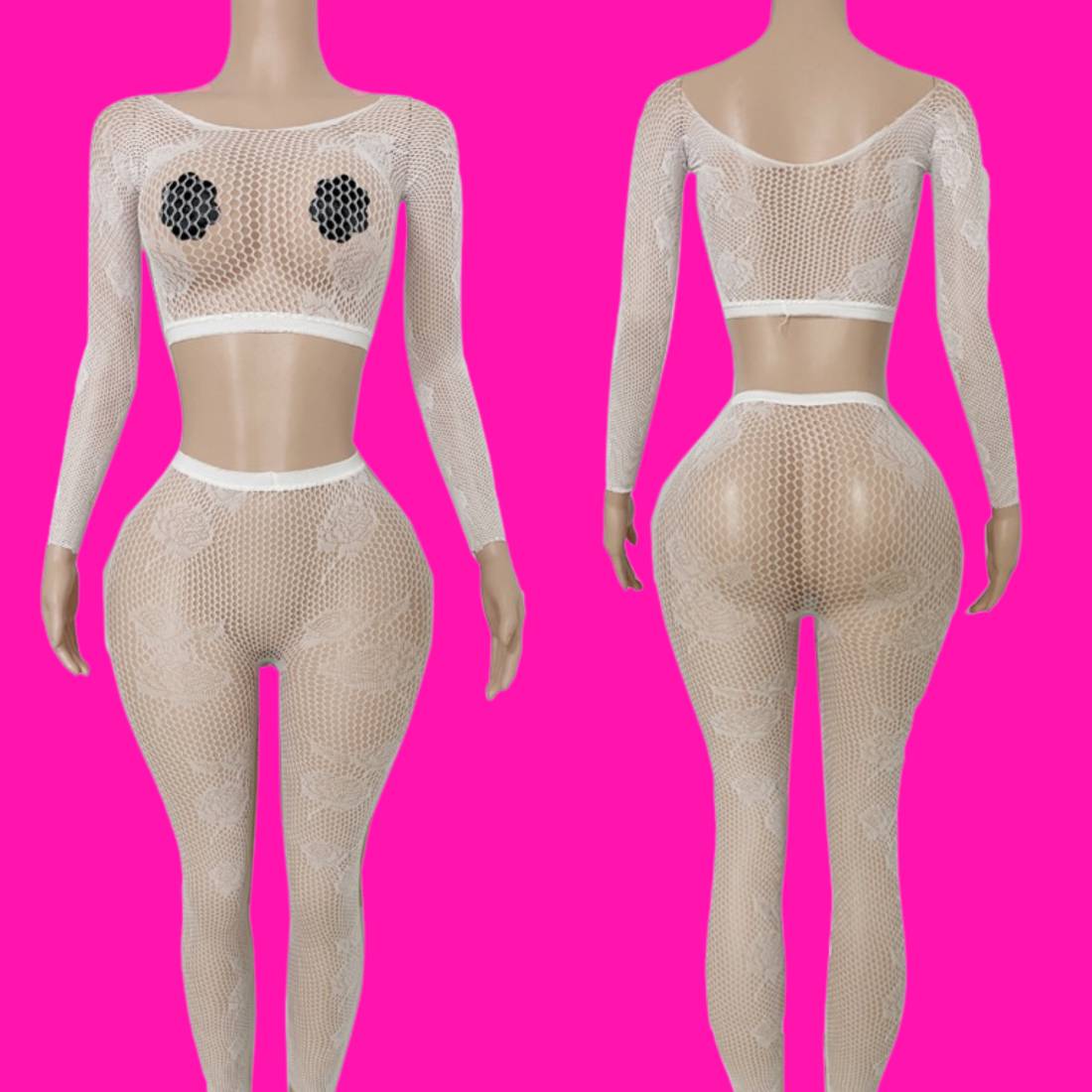 Headliner Leggings Set- White