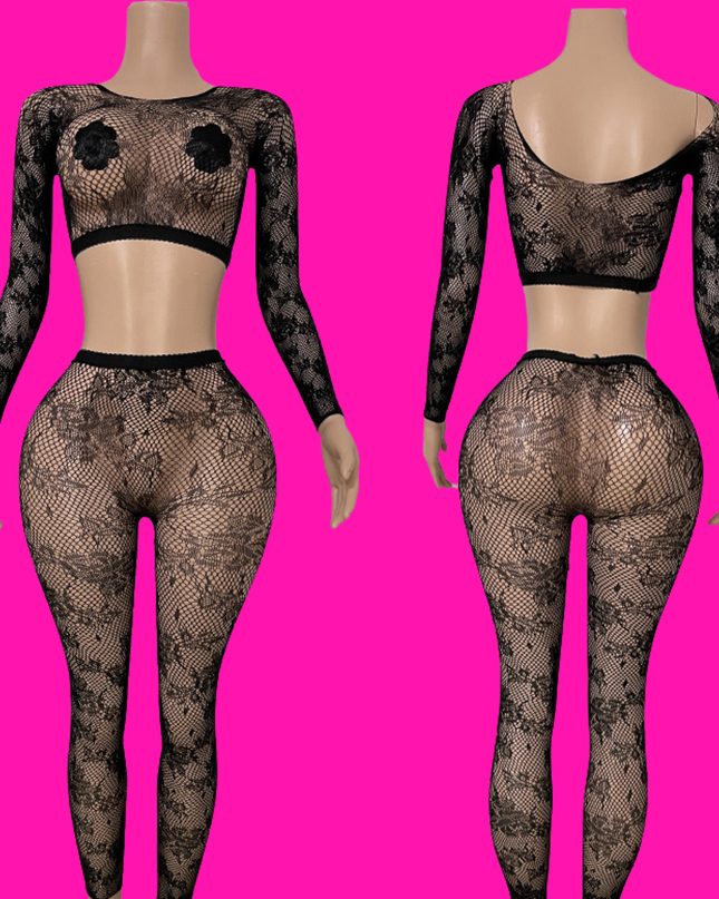 Headliner Leggings Set- Black