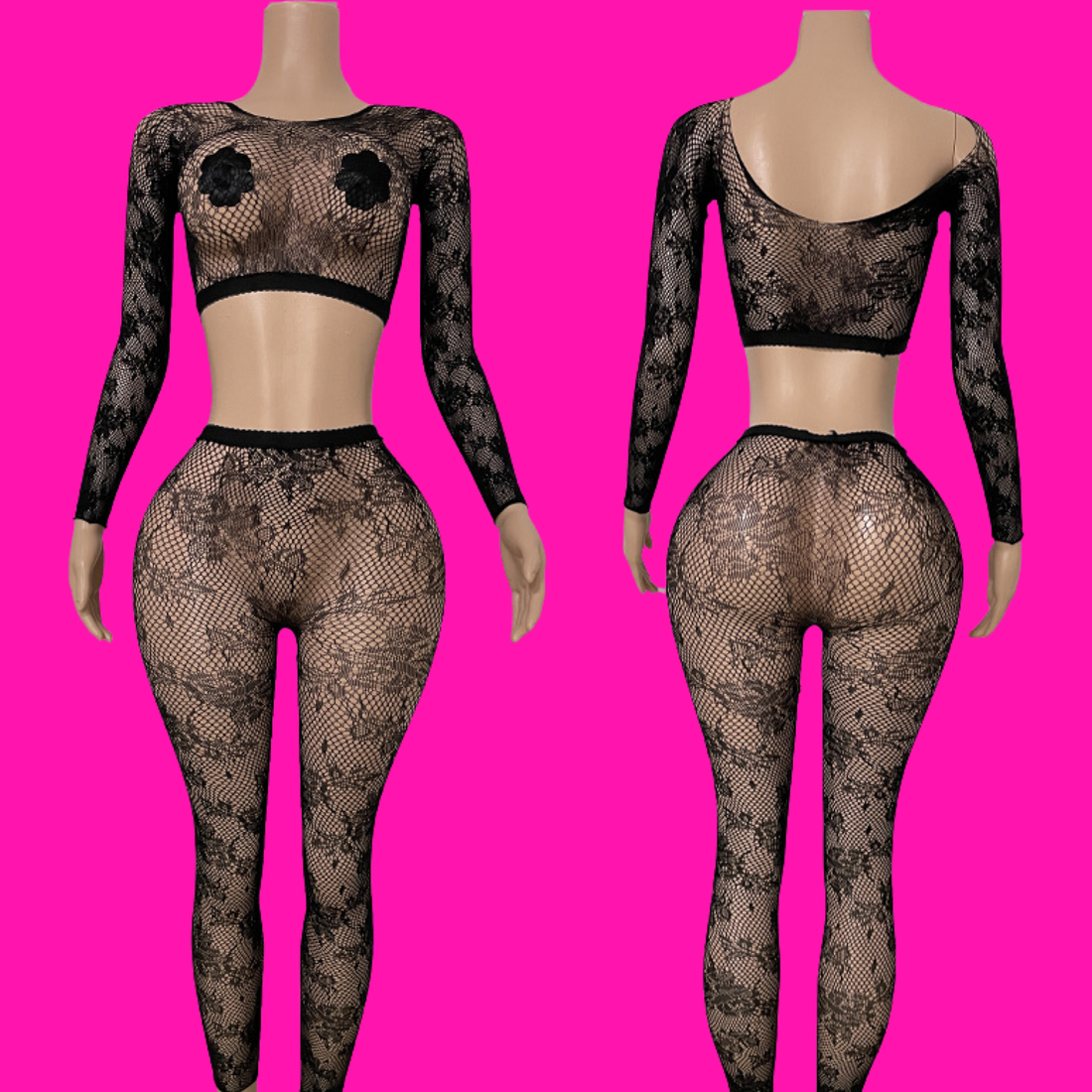 Headliner Leggings Set- Black