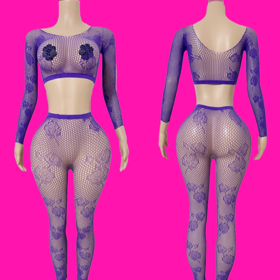 Headliner Leggings Set- Royal Purple