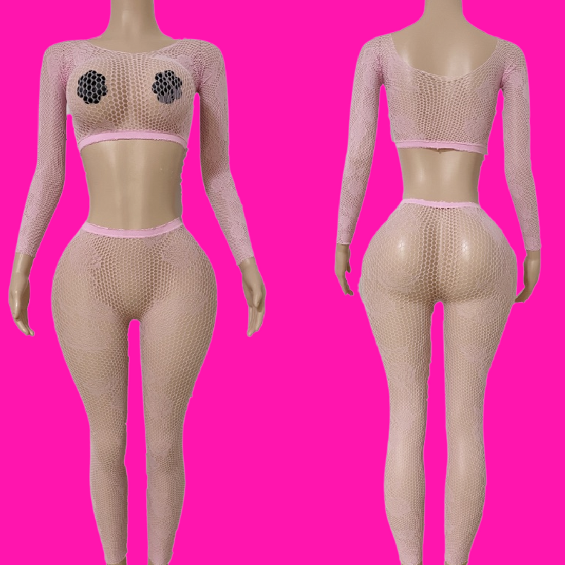 Headliner Leggings Set- Light Pink