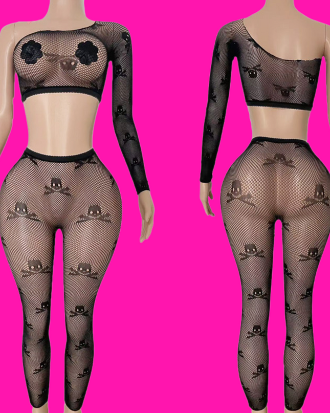 October Bby- Leggings Set