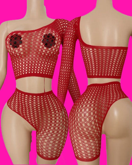 New Money - Short Set (Red)