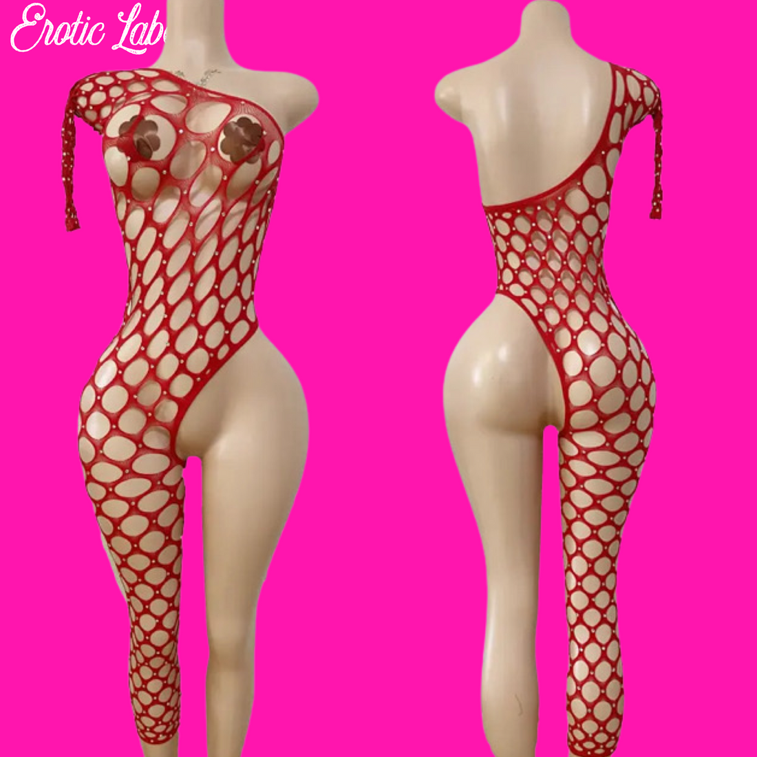 Top Notch (Red) playsuit