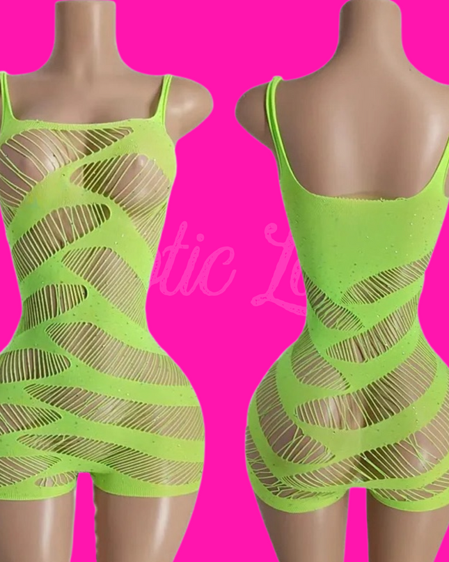 Stretch It Out - Playsuit (Neon)