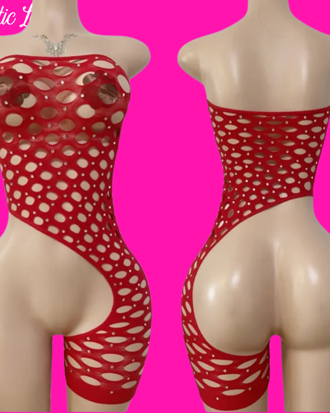 Top Notch (Red) Romper